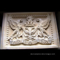Professional factory carving stone eagle animal wall relief sculpture